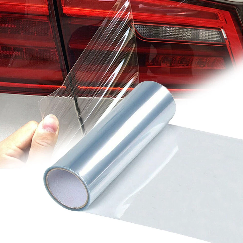 12''x48" Car Headlight Cover Protector Film Tail Lamp Stickers Wrap Accessories - Image 1 of 4