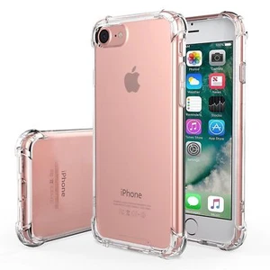 Funda de silicona transparente a prueba de golpes para iPhone 14 Pro Max Plus 13 11 12 XR 7 8 - Imagen 1 de 21