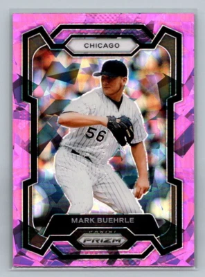 2024 Panini Prizm Pink Ice Mark Buehrle Chicago White Sox #46 Foto 1 de 2