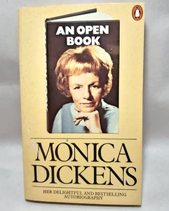 Un libro abierto de Monica Dickens Autobiografía P/B 1980 - Imagen 1 de 4
