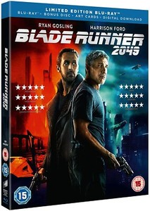 Blade Runner 2049 Limited Edition [Blu-ray + Bonus Disc + 5 Art Cards] Region 0