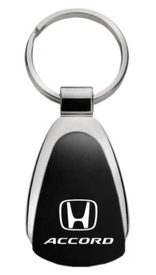 Honda Accord Tear Drop Key Ring (Black) - Image 1 of 3