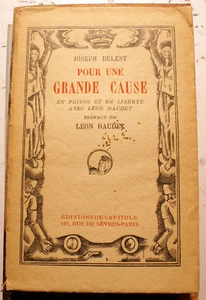 AKTION FR/FÜR EINE GROSSE SACHE/J.DELEST/LEON DAUDET/ED DU CAPITOLE/1928/EO - Bild 1 von 1