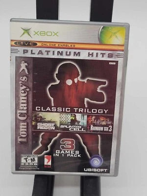 Tom Clancy Triple Pack (Platinum Hits) - Xbox (2003) - Image 1 of 4