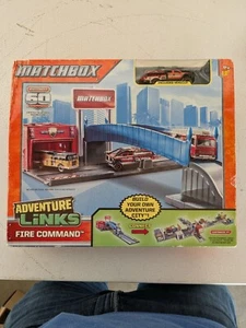 MATCHBOX ADVENTURE LINKS 60TH ANN FIRE COMMAND VEHICLE PLAYSET 2012  - Picture 1 of 2