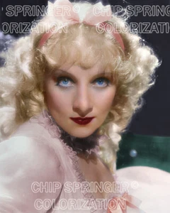 MARLENE DIETRICH The Scarlet Princess | BEAUTIFUL COLOR PHOTO BY CHIP SPRINGER - Picture 1 of 1
