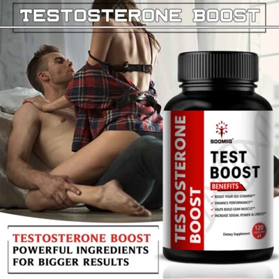 SOOMIIG Test Boost Capsules To Improve Your Sexual Stamina and Performance