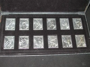 1988-1991 Topps Gallery of Champions Aluminum Cards- Stadium Club Stadium Set - Picture 1 of 7
