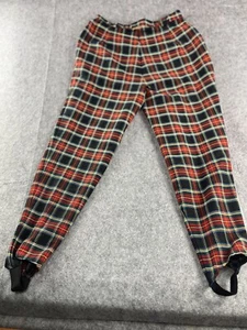 express compagnie internationale vintage 90s Red/black Plaid 13/14 Long Pleats - Picture 1 of 6