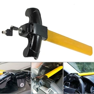Steering Wheel Lock Anti-Theft Security System Car Truck SUV Auto Club Universal - Foto 1 di 11