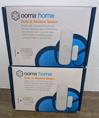 Ooma Home Door or Window Sensor 100-0317-500 Contact Security Telo Compatible  - Image 1 of 4