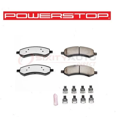 PowerStop Front Disc Brake Pad & Hardware Kit for 2005-2010 Dodge Dakota - yt - Изображение 1 из 4
