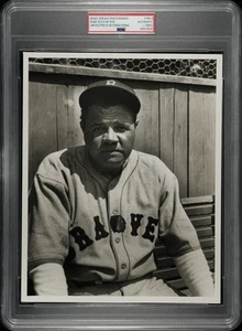 United Press Babe Ruth 1935 Original Tipo II Fotografía De Colección PSA AUTÉNTICA - Imagen 1 de 2