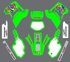 Graphic Kit for 1989-1994 Kawasaki KDX200 KDX 200 Decals sticker - Picture 1 of 1