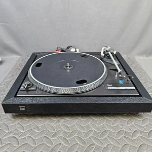 Dual CS 505-2 Turntable Hi-Fi Belt Drive 33/45 Pitch Control Audio Technica Cart - Picture 1 of 16