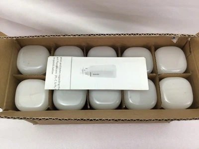 10 PHILIPS 458414 10.5PL-C/T LED/26V 10.5W LED Instafit 4-Pin PL Lamp 3000K 10/1 - Image 1 of 4