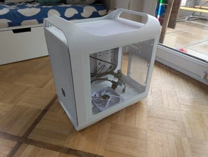 BitFenix Prodigy M 2022 - White Weiß mATX/Mini-ITX PC Gehäuse, guter Zustand - Bild 1 von 8