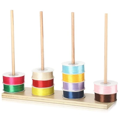 2 Pçs Rack de Fita de Madeira Organizador de Fita de Armazenamento Suporte de Carretel Washi Tape Org... - Imagem 1 de 4