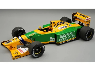 BENETTON B192 #19 ZANARDI TEST F1 ESPAÑOL GP (1992) 1/18 TECNOMODEL TM18-374 C Foto 1 de 3
