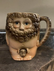 Rare/Vintage Naughty Nodder Nude Man Mug Florida Naked Man Mug - Picture 1 of 8