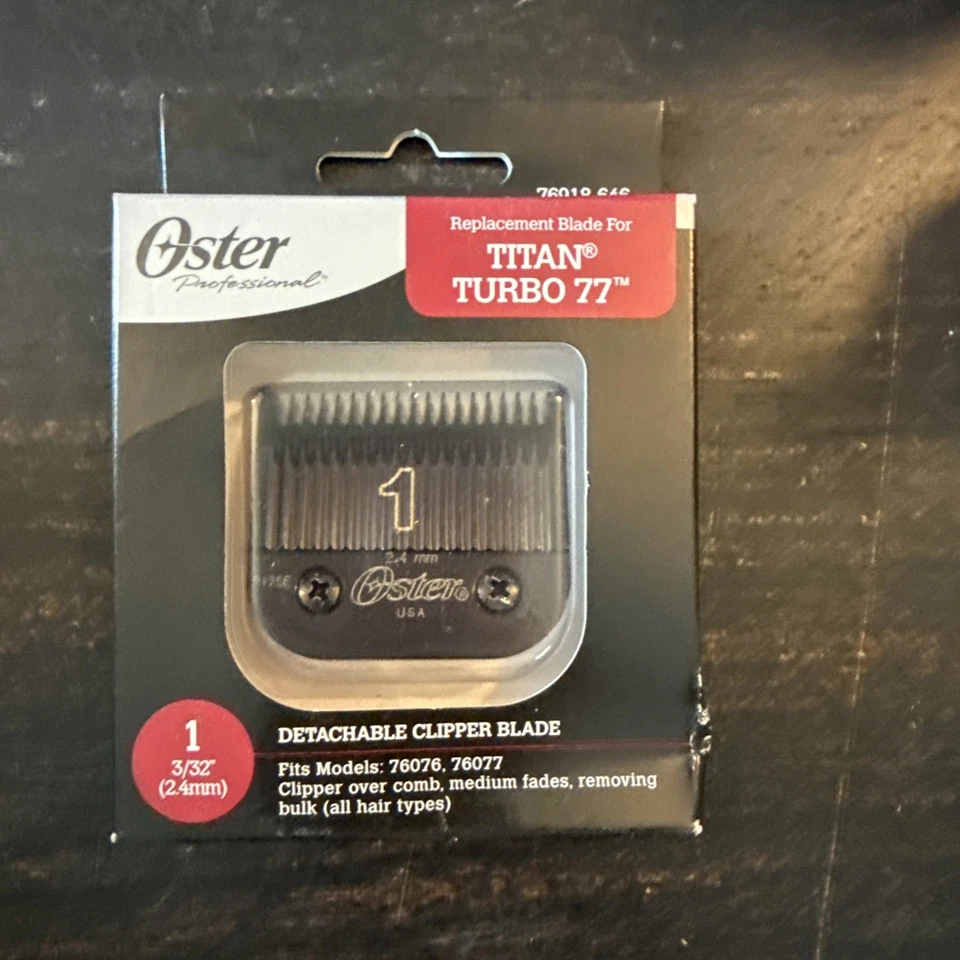 Oster 76918-646 Detachable Size 1 Blade, Fits Titan, Turbo 77 - Image 1 of 1