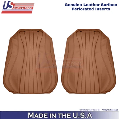 2018-2023 Fits Mercedes Benz E-Class Genuine Leather Front Top Covers Saddle — 第 1/4 张图片
