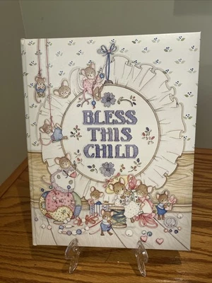 New Bless This Child BABY  Keepsake Album Record Book  Design By Cara Marks MINT - Image 1 of 4