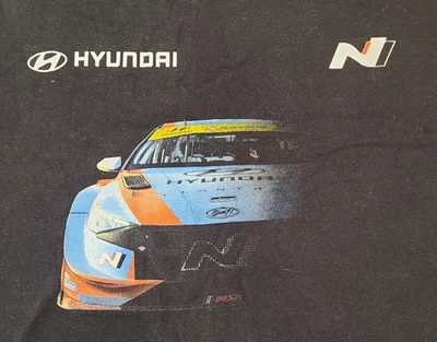 2024 Hyundai Elantra M TCR Racing Promo Shirt Mens Sz 2XL IMSA Merchandise RARE  - Image 1 of 4