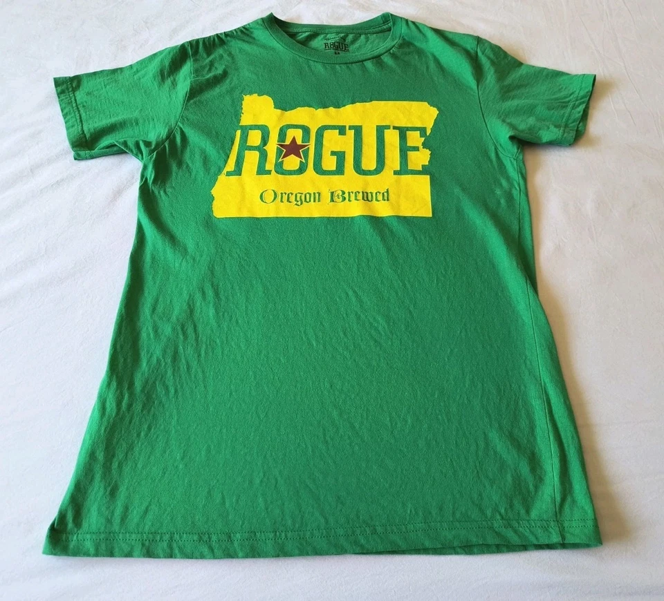 Camiseta Rouge Brewery Unisex M Verde  Foto 1 de 4