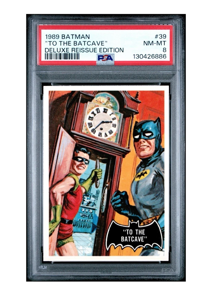 1989 BATMAN DELUXE REISSUE EDITION #39 "TO THE BATCAVE" DELUXE  EDITION PSA 8 - Image 1 of 1
