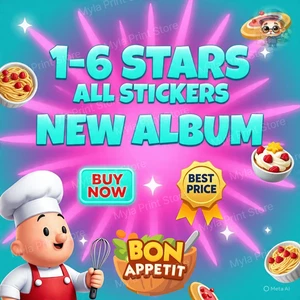 Monopoly Go Stickers 1-6 Stars⭐ CHEAPEST PRICES🔥SUPER FAST⚡24/7 - Picture 1 of 1