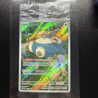 Pokemon TCG SV: Scarlet & Violet Promo Cards #051 Snorlax SEALED. #38 - Image 1 of 2