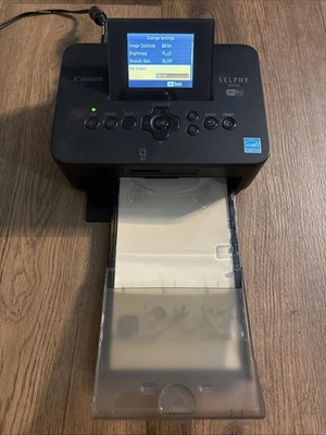 Canon SELPHY CP910 Digital Photo Printer BUNDLE Extra Ink Paper Cards - Image 1 of 4