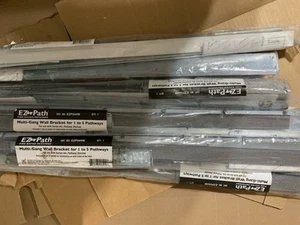 8 EZ PATH EZP544W MULTI-GANG WALL BRACKET FOR 1-5 PATHWAYS USE WITH SERIES 44 - Picture 1 of 13