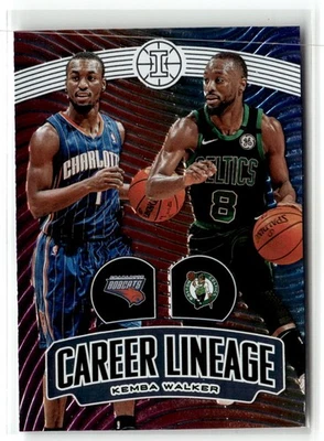 2019-20 Panini Illusions #7 Kemba Walker Career Lineage - Image 1 of 2
