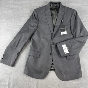 Lauren Ralph Lauren big boy solid two- button sports coat - Picture 1 of 9