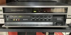 Reproductor/grabador beta Sony Evd-8000 Beta Video Deck Betamax y Ed de colección Vcr - Imagen 1 de 15
