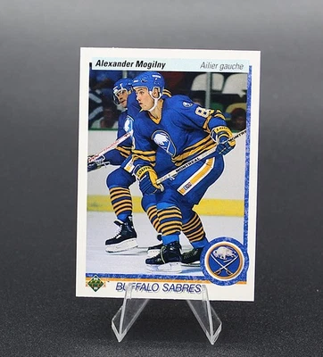 1990-91 Upper Deck - Alexander Mogilny #24 French (RC) - Image 1 of 2