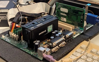 Slot 1 Mainboard Intel AL440LX inkl. CPU, RAM, GraKa - Bild 1 von 4