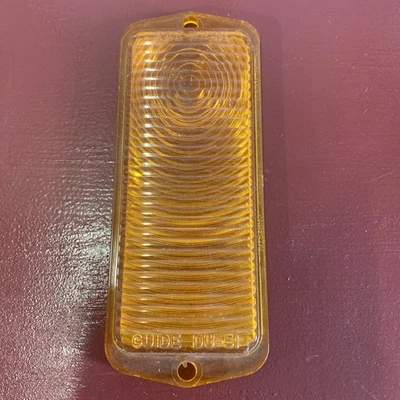 International Harvester Scout Du-51 luz de estacionamiento lente ámbar 1961-1971 Foto 1 de 4