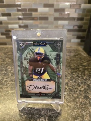 Damarri Mathis 2022 WildCard 5card Draw - Image 1 of 2