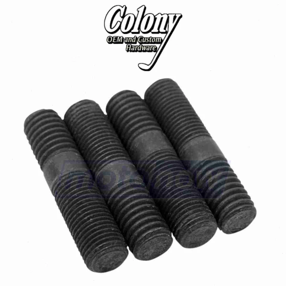 Colony Transmission Case Bottom Stud Kit for 1980-1982 Harley Davidson FXB fk Foto 1 de 4
