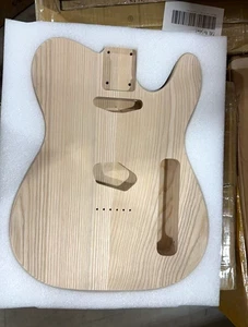 DIY Parts Raw 2 Piece Matched Ash Wood TL Guitar Body Kits Unfinished - Picture 1 of 5