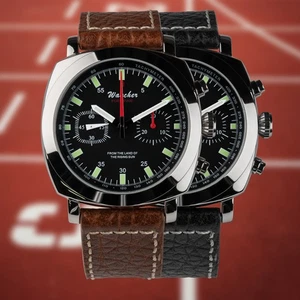 NEU Wancher Fortitude Handaufzug ST19 Chronograph 42mm Gehäuse Mechanisch Uhr - Bild 1 von 19