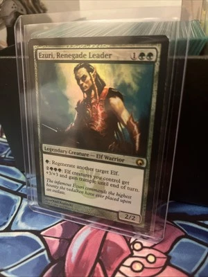Magic the Gathering Foil NM Ezuri, Renegade Leader Scars of Mirrodin - Image 1 of 3