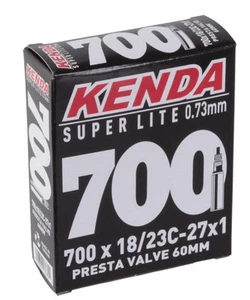 Kenda Super Light tube, 700 x 18-23c Presta Valve/33mm - Picture 1 of 1