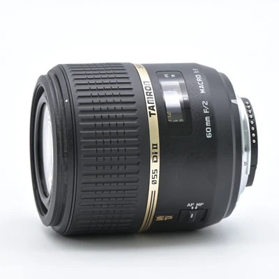 TAMRON SP AF60mm F2 Macro Di II for Nikon F Mount G005NII [Top Mint] #11358 - image 1 of 4