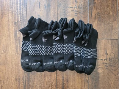 Calcetines Bombas Unisex Tobillo Talla Grande (Hombre 9-13, Mujer 10.5-13) 7 Pares Foto 1 de 3