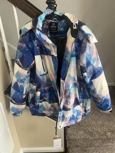 New Women Mountain Waterproof Ski Jacket Windproof Rain Winter Warm Hooded Coat - Picture 1 of 7