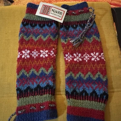 Calcetines tibetanos calentadores de piernas hasta la rodilla Foto 1 de 3